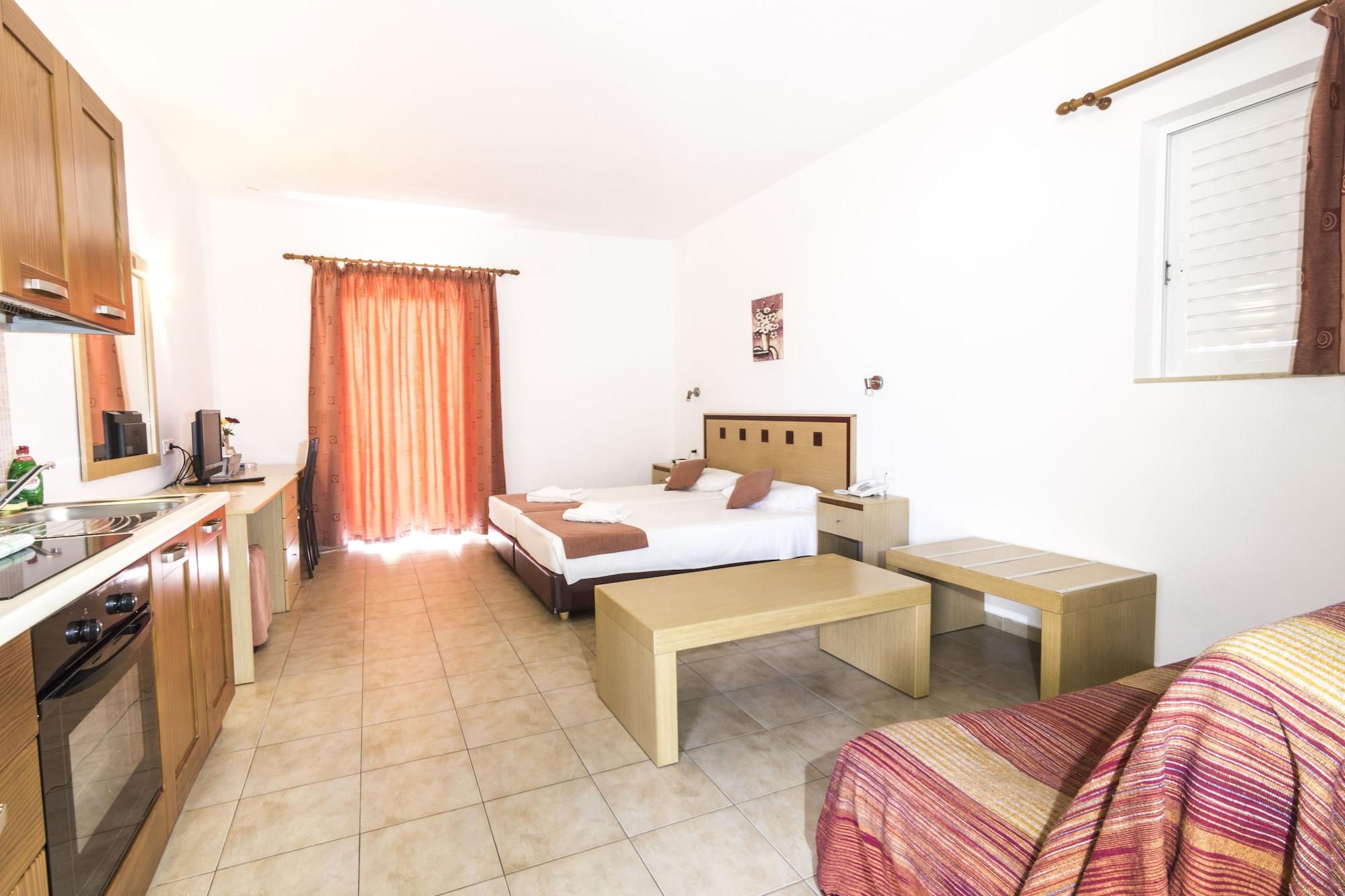 Lindos Blue Sky Aparthotel Bagian luar foto