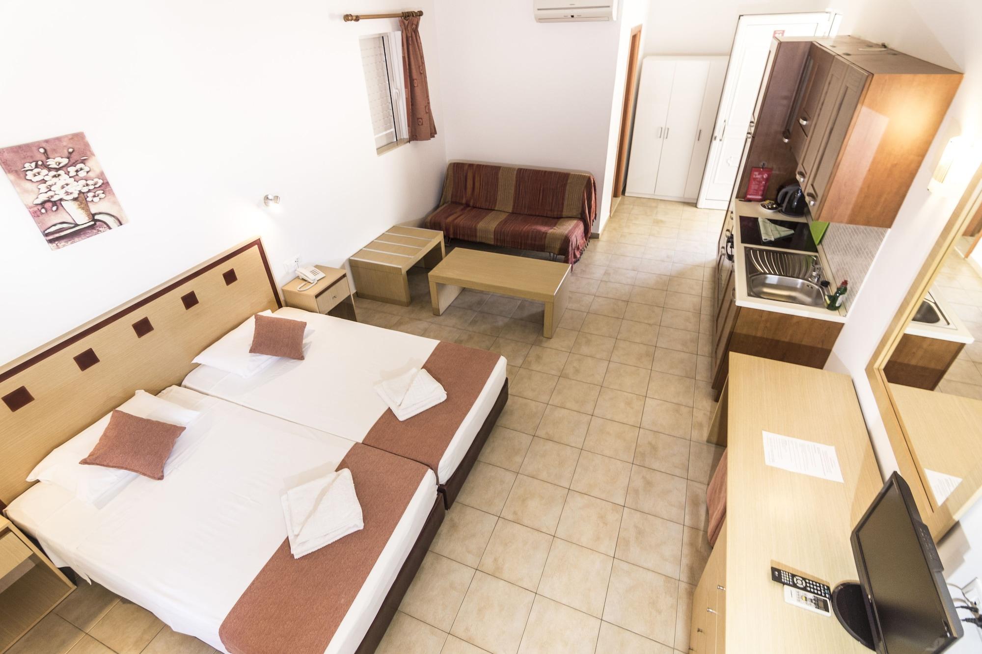 Lindos Blue Sky Aparthotel Bagian luar foto