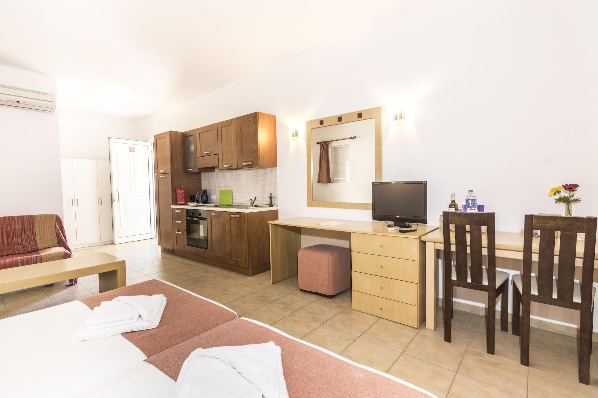 Lindos Blue Sky Aparthotel Bagian luar foto