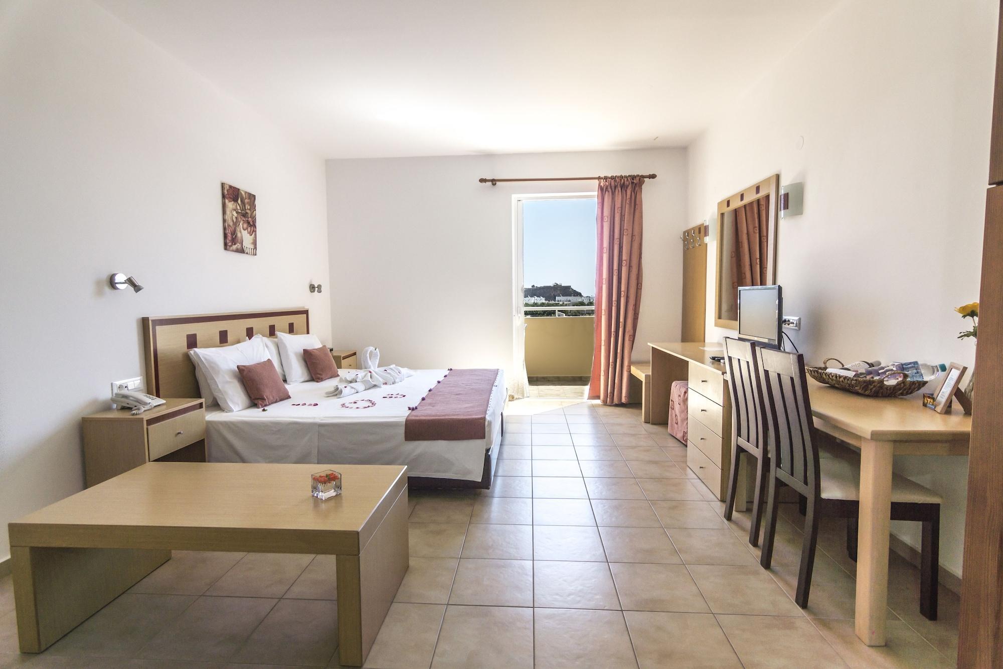 Lindos Blue Sky Aparthotel Bagian luar foto