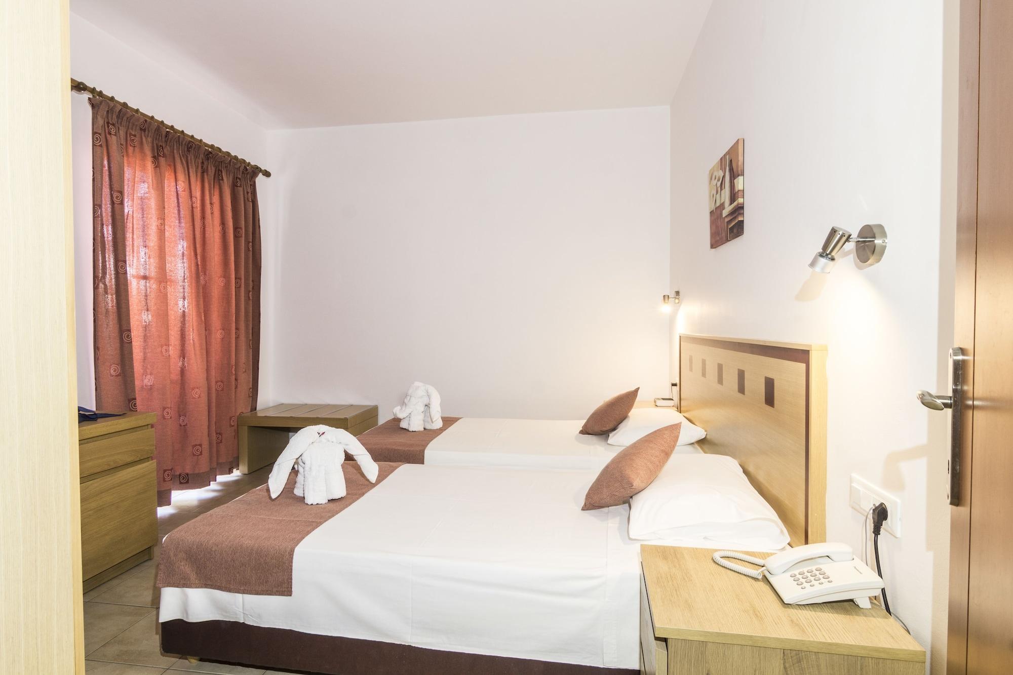 Lindos Blue Sky Aparthotel Bagian luar foto