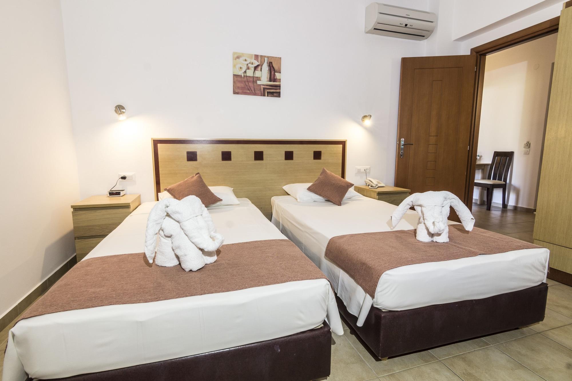 Lindos Blue Sky Aparthotel Bagian luar foto