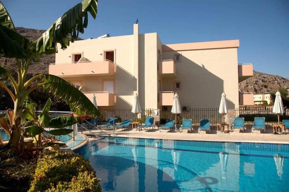 Lindos Blue Sky Aparthotel Bagian luar foto
