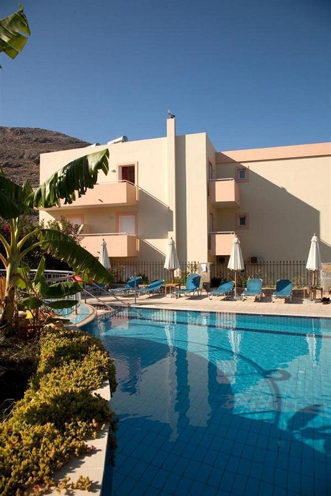 Lindos Blue Sky Aparthotel Bagian luar foto