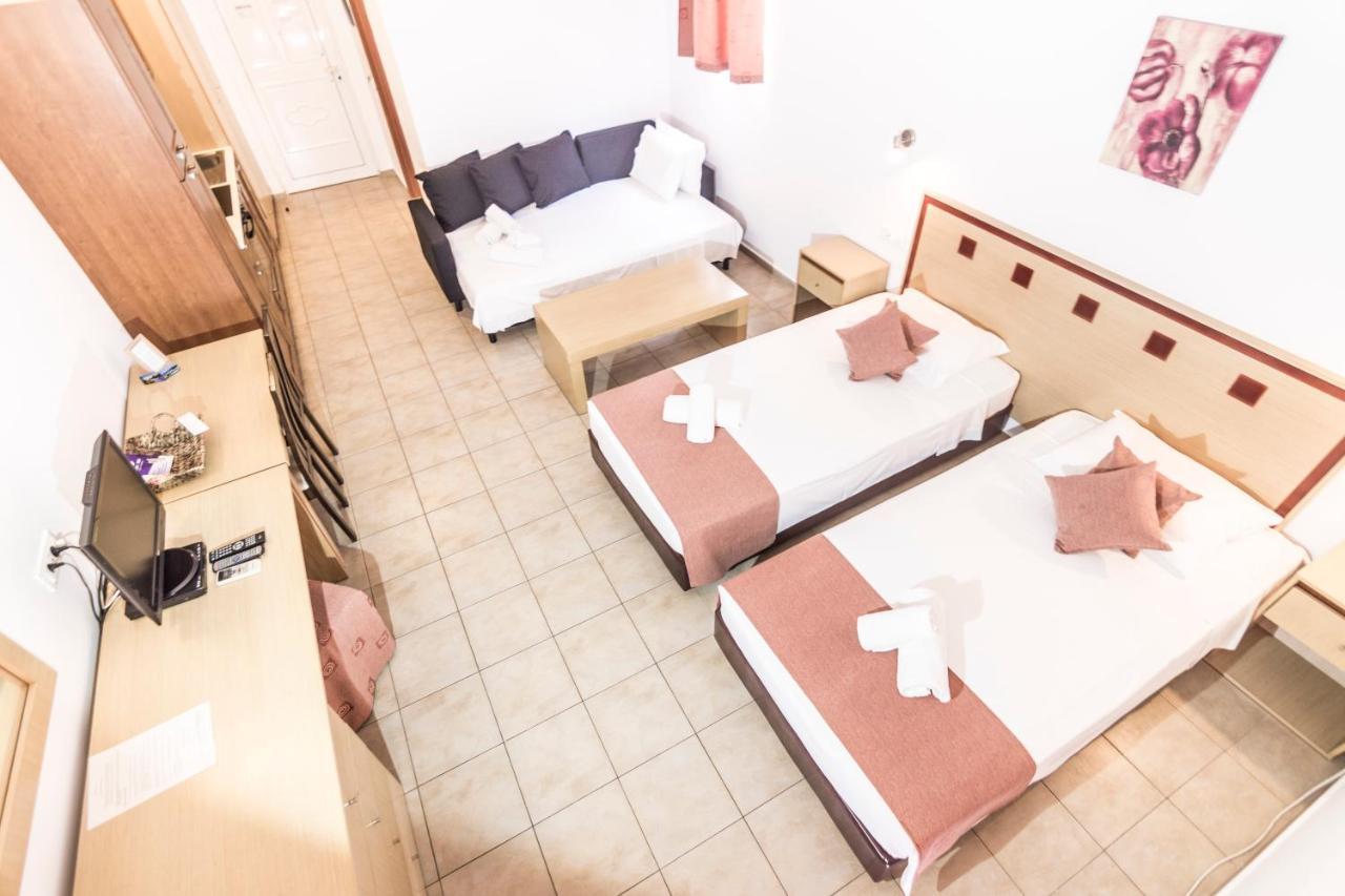 Lindos Blue Sky Aparthotel Bagian luar foto
