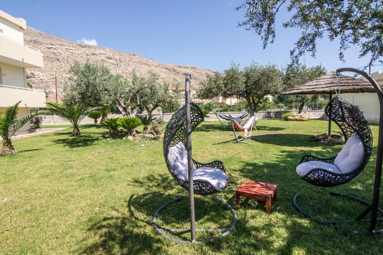 Lindos Blue Sky Aparthotel Bagian luar foto